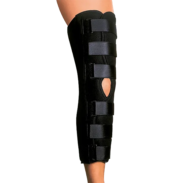 OU393 – Tri-Panel Immobilizing Knee Brace 23″